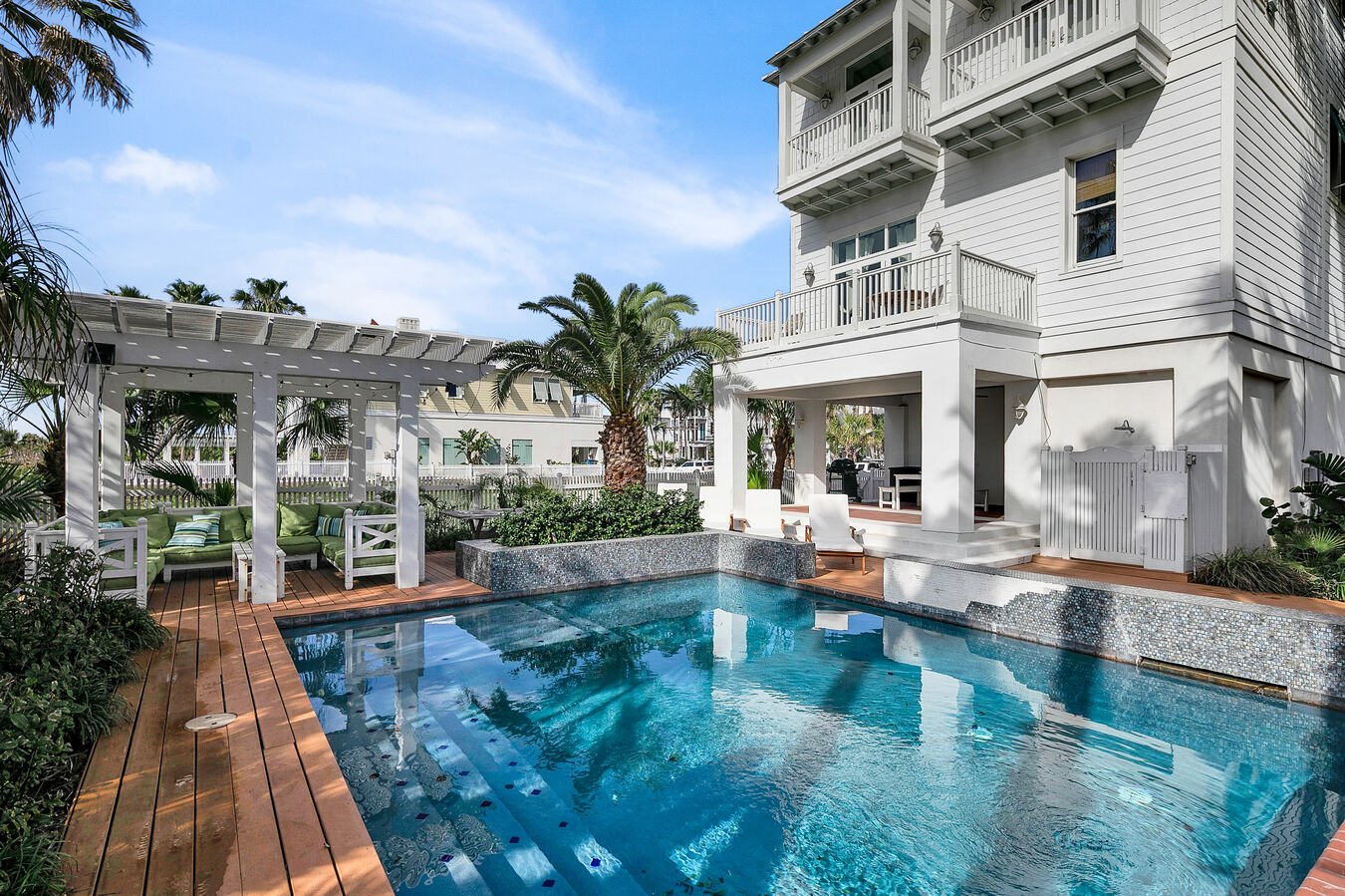 south padre vacation rental with pool